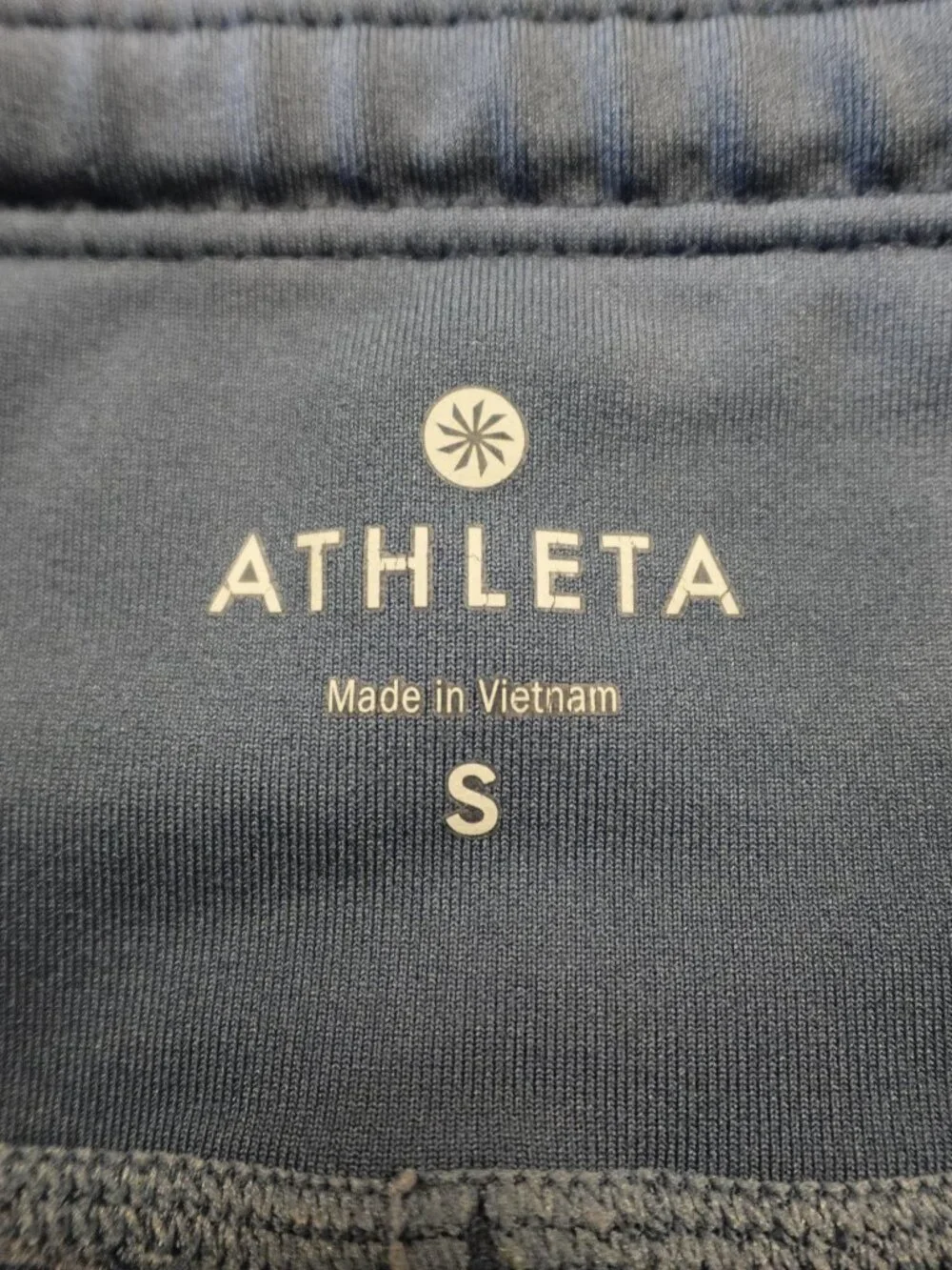 Athleta Sonar Mesh‎ Capri Leggings Women’s Small Blue Athletic Workout